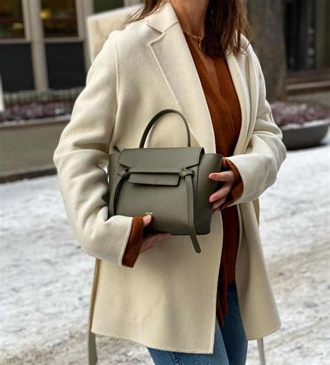 celine micro belt bag outfit|Celine belt bag size guide.